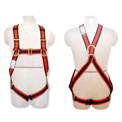 Safety Belt Harness Full Body Fall Protection with Scaffolding Hook Single Lanyard for Height work