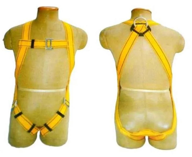 Safety Belt Harness Full Body Fall Protection with Scaffolding Hook Single Lanyard for Height work