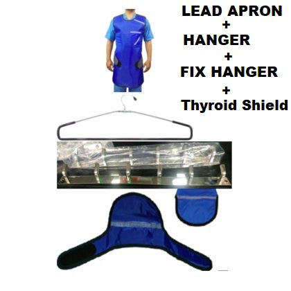 X Ray Lead Apron | BARC Certified | Lead Equivalency | Lead Gown | Dental Aprons | Free Thyroid Shield Collar & Hanger