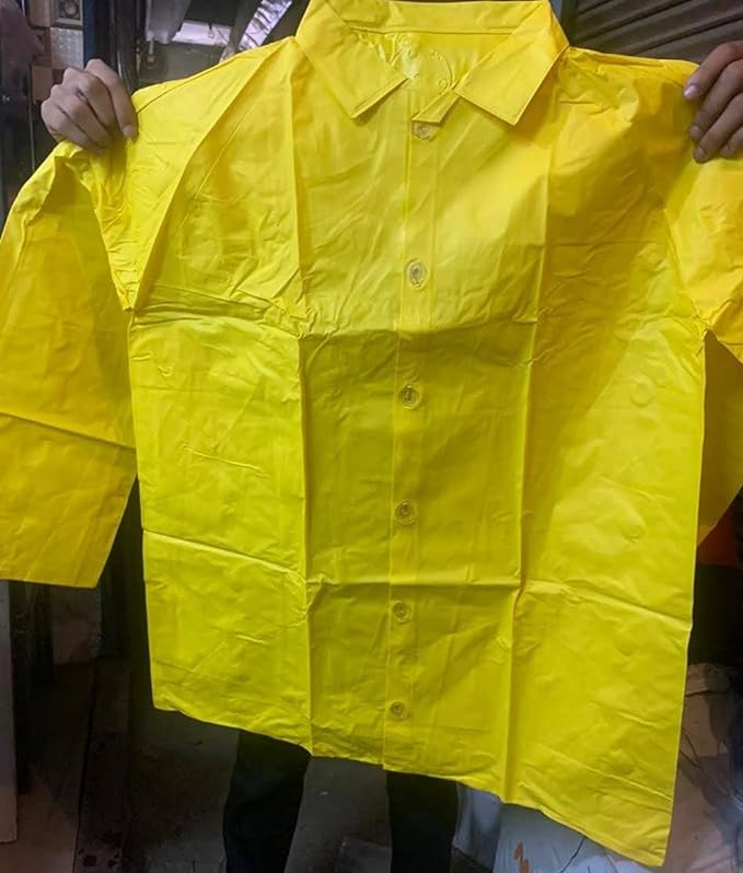 Suit Chemical | Yellow Chemical Suit | Chemical Spray Suit | Acid Resistant Suit