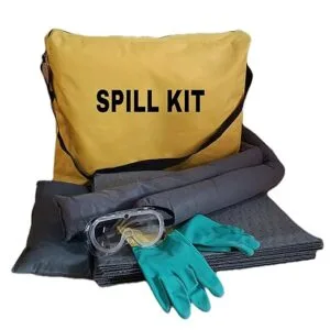 Universal Spill Kits 15 LTR (Absorb both oil & chemicals) Absorbed for All types of Liquids & Bases, Water based Liquids, Oil Based Liquids, Crude Oil