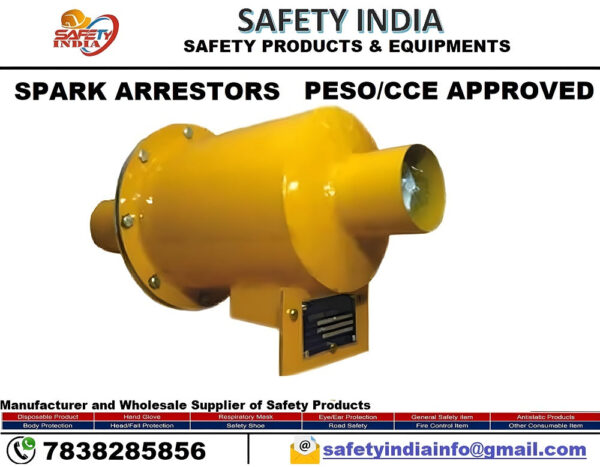 CCoE, PESO Approved 35 mm Spark Arrestor - Ensuring Safety and Compliance
