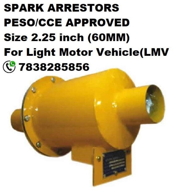 Spark Arrestors, 2.25 Inch (60MM) Size, PESO/CCOE Certified with Certificate