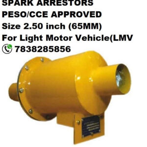PESO Certified Spark Arrestor Manufacturers & Suppliers in India 2.50 Inch (65 MM) LMV