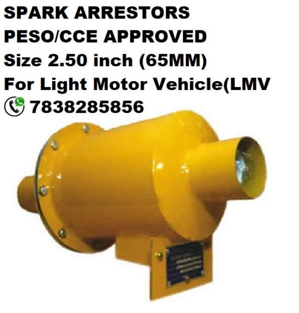 PESO Certified Spark Arrestor Manufacturers & Suppliers in India 2.50 Inch (65 MM) LMV