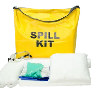 Diesel & Fuel Spill Kit for 15 LTR for Absorb Fuels, Hydraulics Oil, Engine oil, Gasoline, Diesel, Kerosene & more