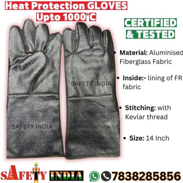 Fireproof Gloves, Heatproof Gloves, Fire-Resistant Gloves & Aluminized Gloves for High-Temperature Protection-1