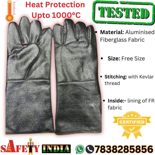 Heat Resistant Gloves, Fireproof Gloves, Heatproof Gloves, Fire-Resistant Gloves & Aluminized Gloves for High-Temperature Protection