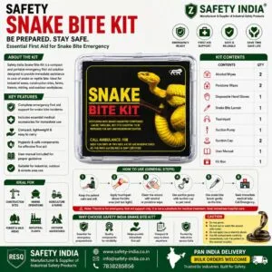 Snake Bite Kit Contents Safety India — emergency snake bite treatment accessories