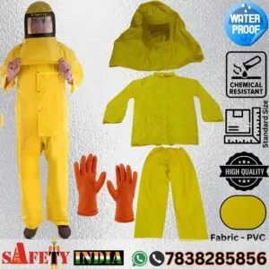 chemical suit, pvc chemical suit, chemical splash suit, acid resistant suit, acid proof suit