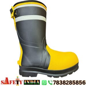 electrical insulated safety gumboots high voltage dielectric rubber boots waterproof anti slip safety footwear for electricians industrial power plant and substation work