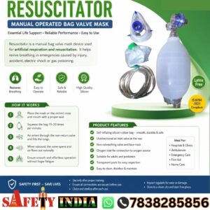 silicone ambu bag 1600ml adult manual resuscitator with mask for CPR emergency hospital use
